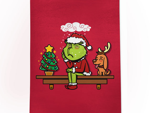 Grinch On The Shelf