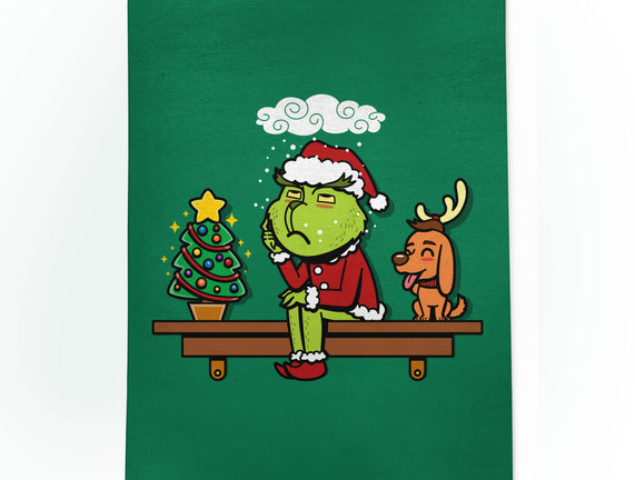 Grinch On The Shelf