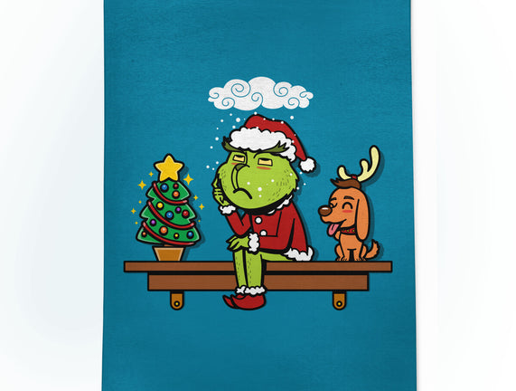 Grinch On The Shelf