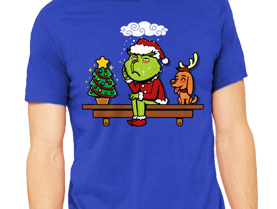 Grinch On The Shelf