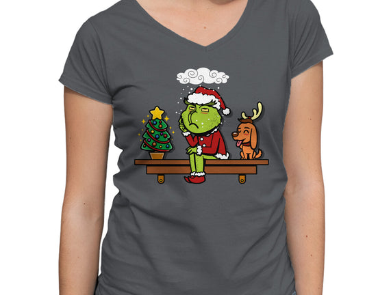 Grinch On The Shelf