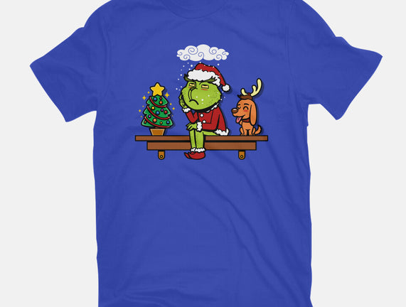 Grinch On The Shelf