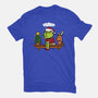 Grinch On The Shelf-Womens-Basic-Tee-Boggs Nicolas