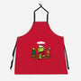 Grinch On The Shelf-Unisex-Kitchen-Apron-Boggs Nicolas