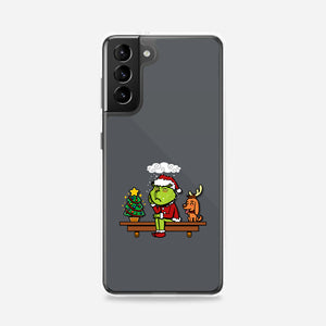 Grinch On The Shelf-Samsung-Snap-Phone Case-Boggs Nicolas