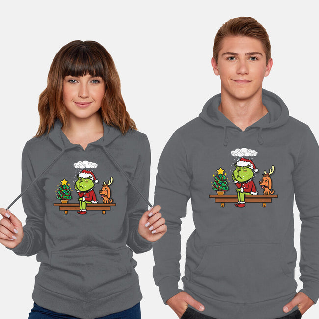 Grinch On The Shelf-Unisex-Pullover-Sweatshirt-Boggs Nicolas