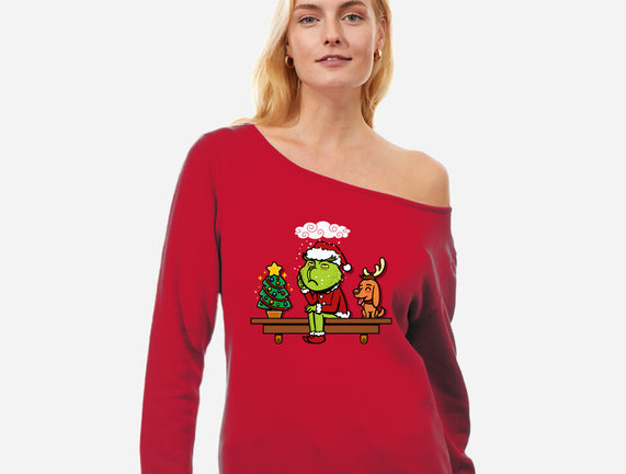 Grinch On The Shelf