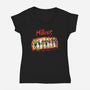 The Heroes-Womens-V-Neck-Tee-zascanauta