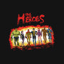 The Heroes-None-Polyester-Shower Curtain-zascanauta