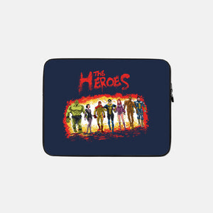 The Heroes-None-Zippered-Laptop Sleeve-zascanauta