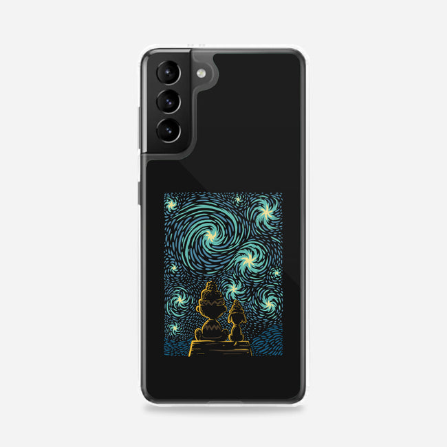 Starry Winter Night-Samsung-Snap-Phone Case-erion_designs