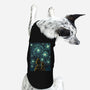 Starry Winter Night-Dog-Basic-Pet Tank-erion_designs