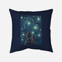 Starry Winter Night-None-Non-Removable Cover w Insert-Throw Pillow-erion_designs