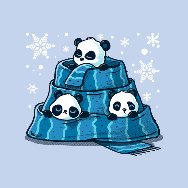 Winter Pandas-Womens-Fitted-Tee-erion_designs