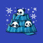 Winter Pandas-None-Polyester-Shower Curtain-erion_designs