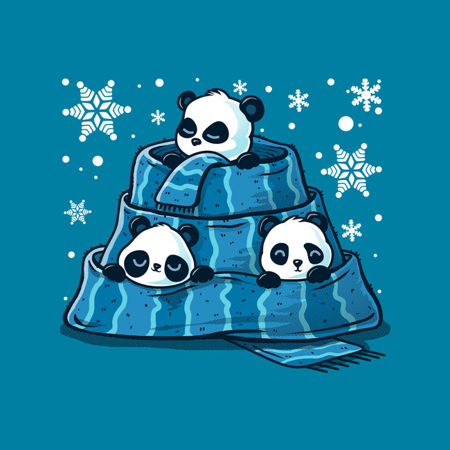 Winter Pandas-None-Non-Removable Cover w Insert-Throw Pillow-erion_designs