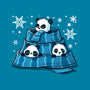 Winter Pandas-Womens-Fitted-Tee-erion_designs