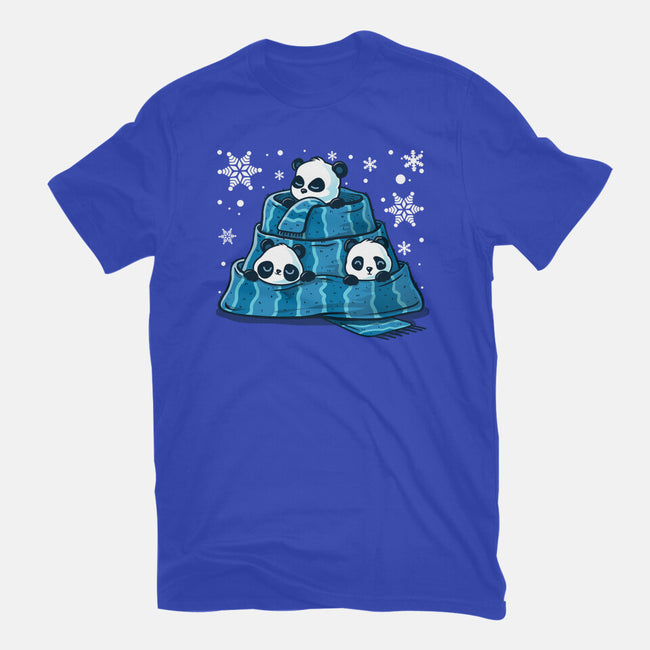 Winter Pandas-Womens-Basic-Tee-erion_designs