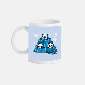 Winter Pandas-None-Mug-Drinkware-erion_designs
