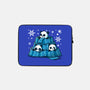 Winter Pandas-None-Zippered-Laptop Sleeve-erion_designs