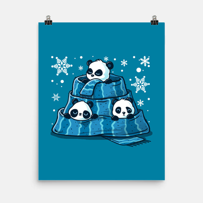 Winter Pandas-None-Matte-Poster-erion_designs