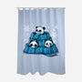 Winter Pandas-None-Polyester-Shower Curtain-erion_designs