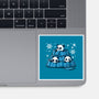 Winter Pandas-None-Glossy-Sticker-erion_designs