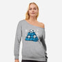 Winter Pandas-Womens-Off Shoulder-Sweatshirt-erion_designs