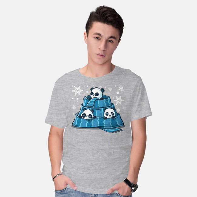 Winter Pandas-Mens-Basic-Tee-erion_designs