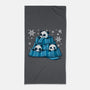 Winter Pandas-None-Beach-Towel-erion_designs