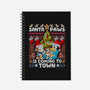 Santa Paws Is Coming-None-Dot Grid-Notebook-CoD Designs