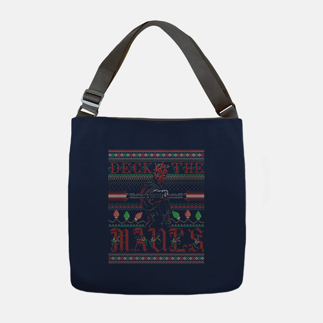 Deck The Mauls-None-Adjustable Tote-Bag-Wheels