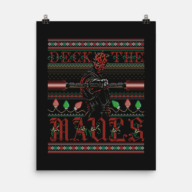 Deck The Mauls-None-Matte-Poster-Wheels