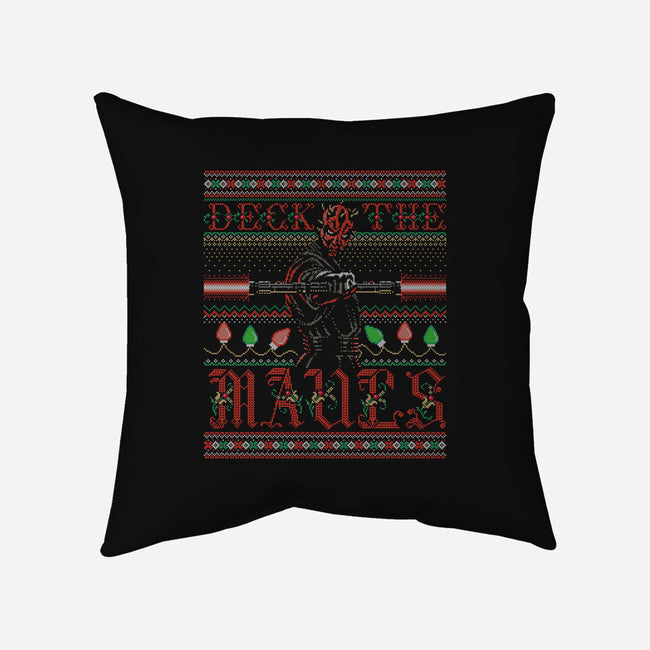 Deck The Mauls-None-Non-Removable Cover w Insert-Throw Pillow-Wheels