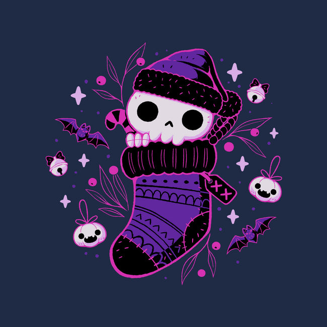 Creepy Cute Christmas Stocking-Unisex-Zip-Up-Sweatshirt-xMorfina