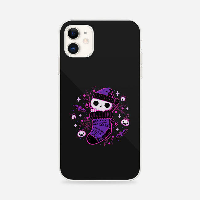 Creepy Cute Christmas Stocking-iPhone-Snap-Phone Case-xMorfina