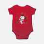 Christmas Snoopy-Baby-Basic-Onesie-JamesQJO