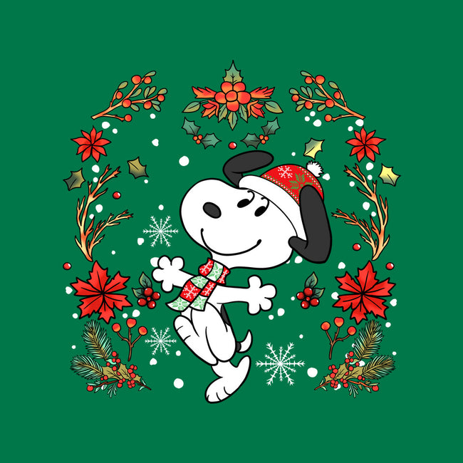 Christmas Snoopy-None-Removable Cover-Throw Pillow-JamesQJO