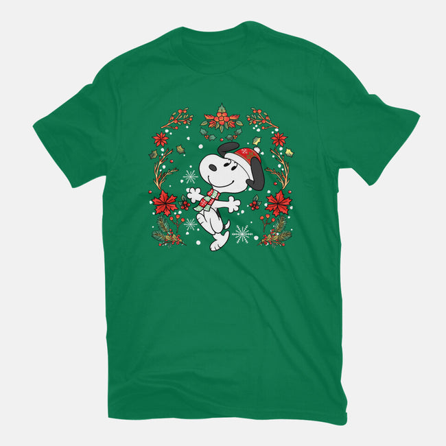 Christmas Snoopy-Mens-Premium-Tee-JamesQJO