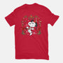 Christmas Snoopy-Mens-Heavyweight-Tee-JamesQJO