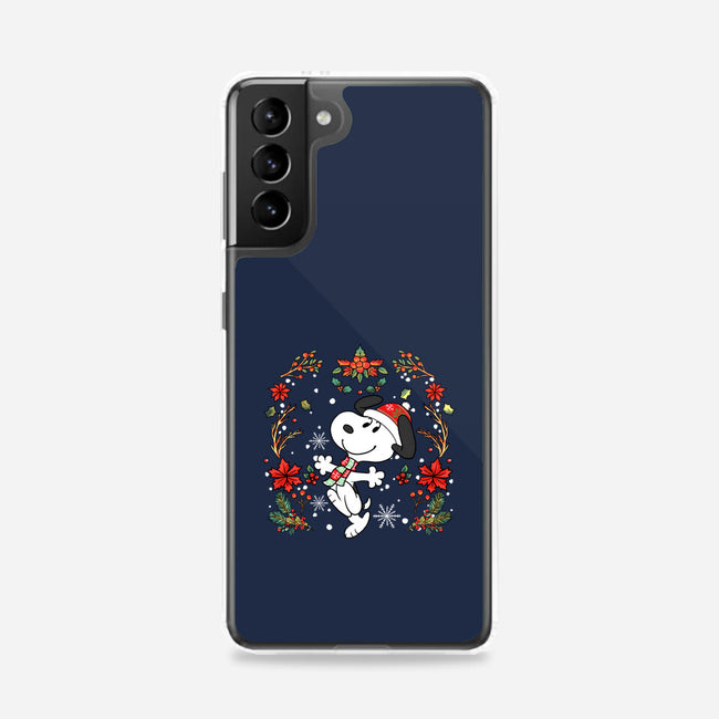 Christmas Snoopy-Samsung-Snap-Phone Case-JamesQJO