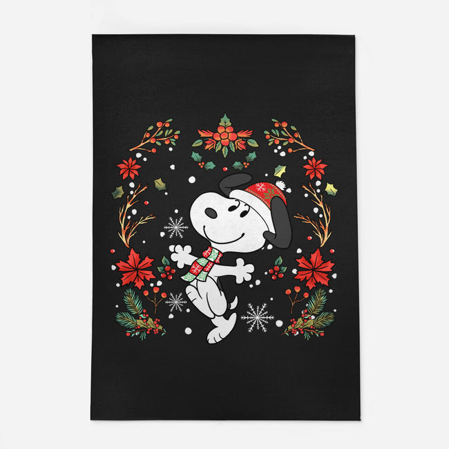 Christmas Snoopy-None-Outdoor-Rug-JamesQJO