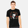 Christmas Snoopy-Mens-Heavyweight-Tee-JamesQJO