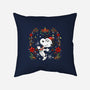 Christmas Snoopy-None-Non-Removable Cover w Insert-Throw Pillow-JamesQJO