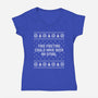 Antisocial Ugly Sweater-Womens-V-Neck-Tee-retrodivision