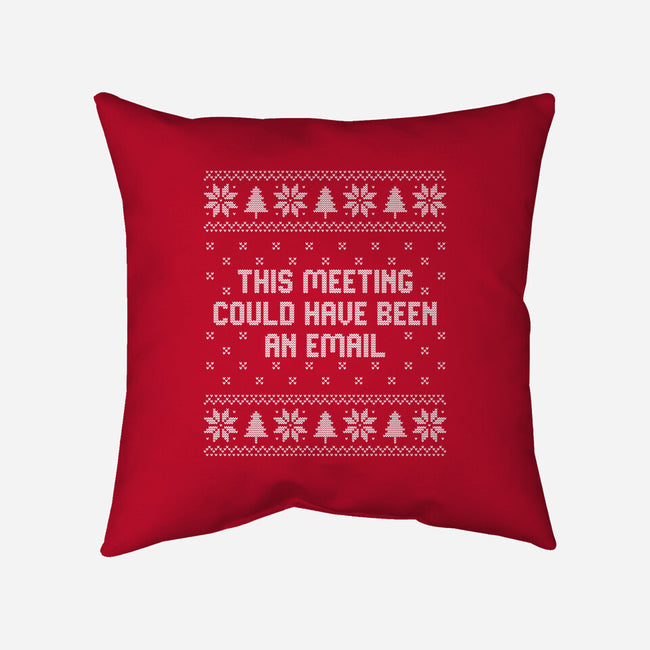 Antisocial Ugly Sweater-None-Removable Cover w Insert-Throw Pillow-retrodivision