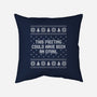 Antisocial Ugly Sweater-None-Removable Cover-Throw Pillow-retrodivision