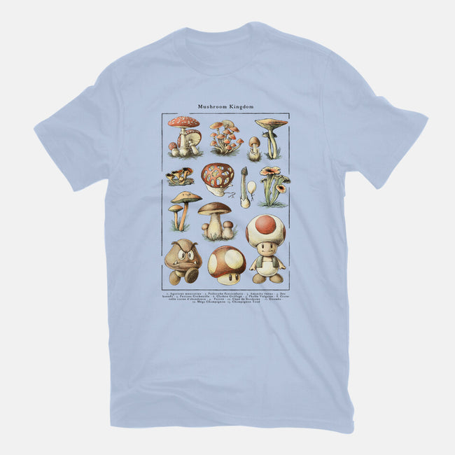 The Mushroom Kingdom-Unisex-Basic-Tee-BlancaVidal