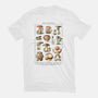 The Mushroom Kingdom-Womens-Basic-Tee-BlancaVidal