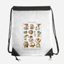 The Mushroom Kingdom-None-Drawstring-Bag-BlancaVidal